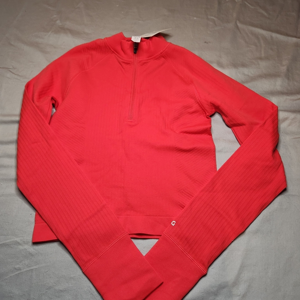 DSG Lightning‎ Red Seamless Pullover